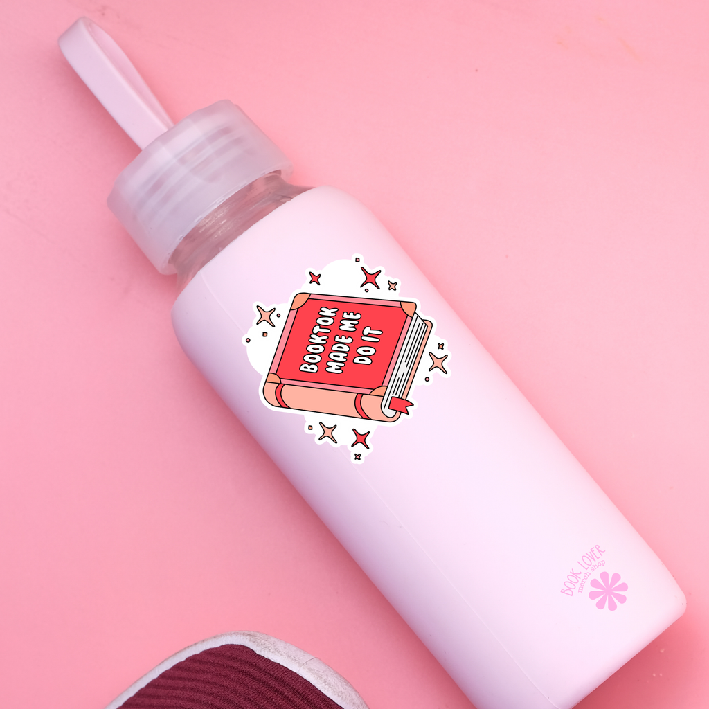 Booktok Made Me Do It Stickers / Bookish Stickers / Book: 2''