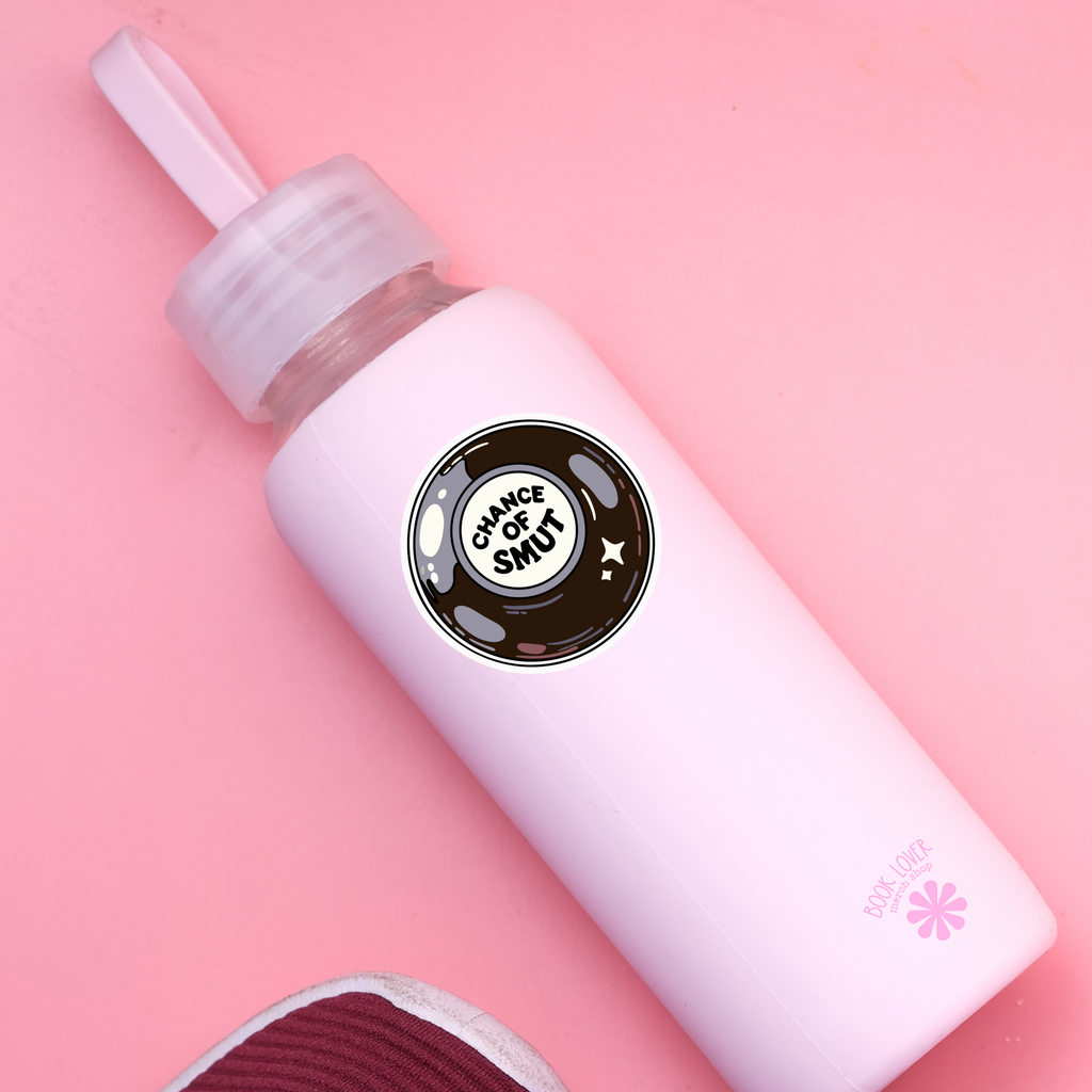 Chance of Smut Stickers / Bookish Stickers / Book Lover Gift: 2''