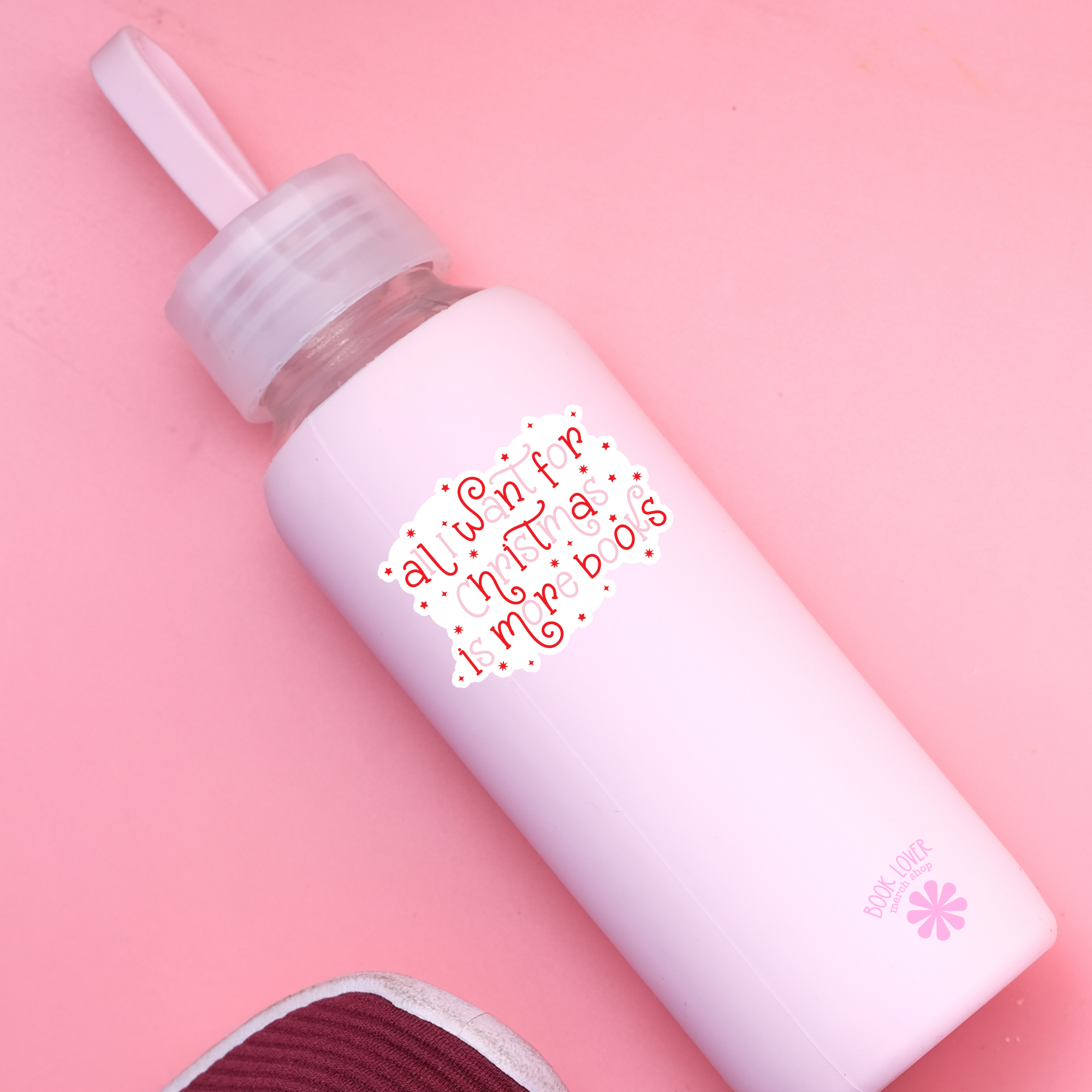 All I Want For Christmas is More Books Stickers / Bookish: 2''