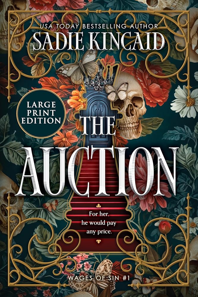 The Auction (Large Print Edition): A Spicy, Dark Romance Novel from a TikTok Sensation cover image
