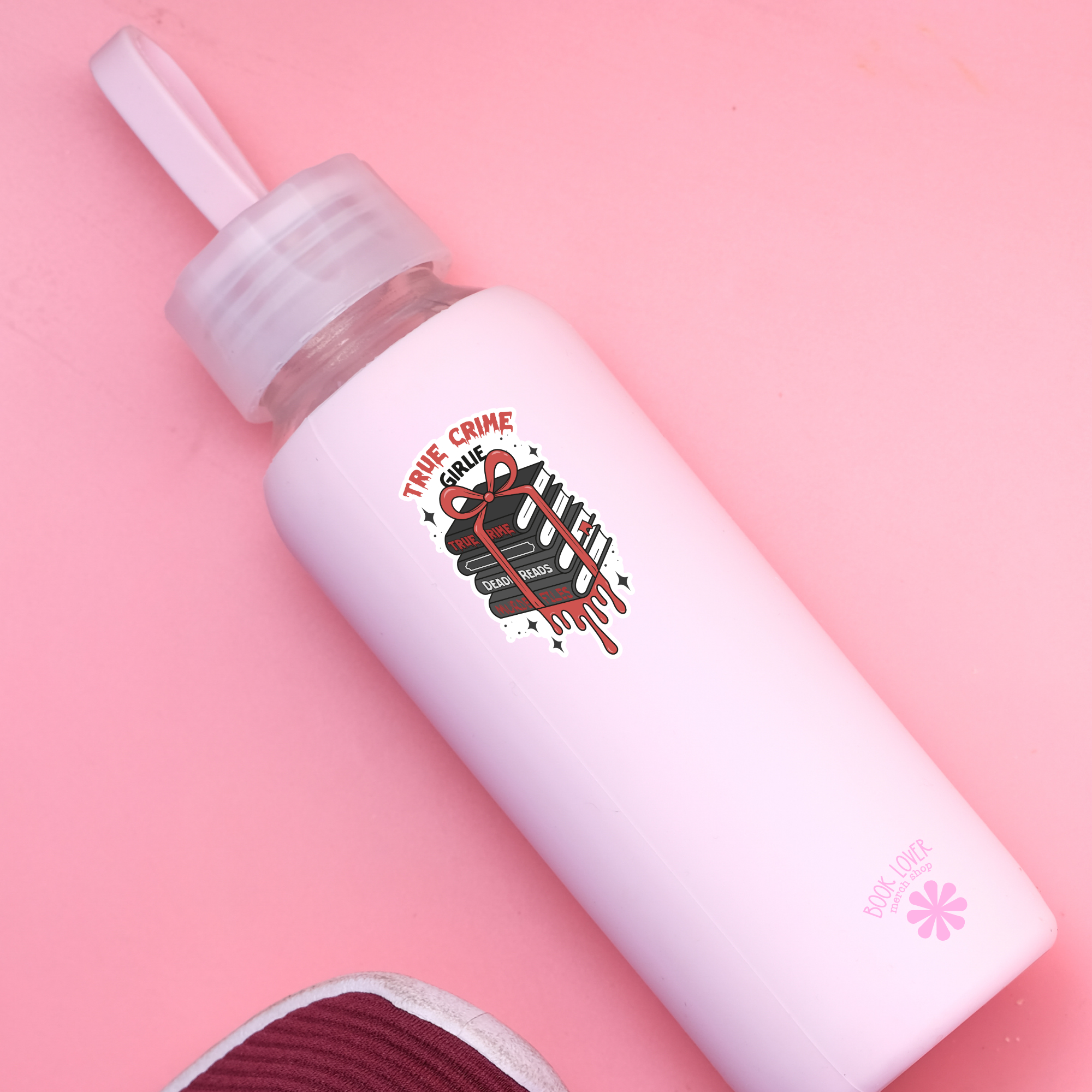 True Crime Girlie Stickers / Bookish Stickers / Book Lover: 2''