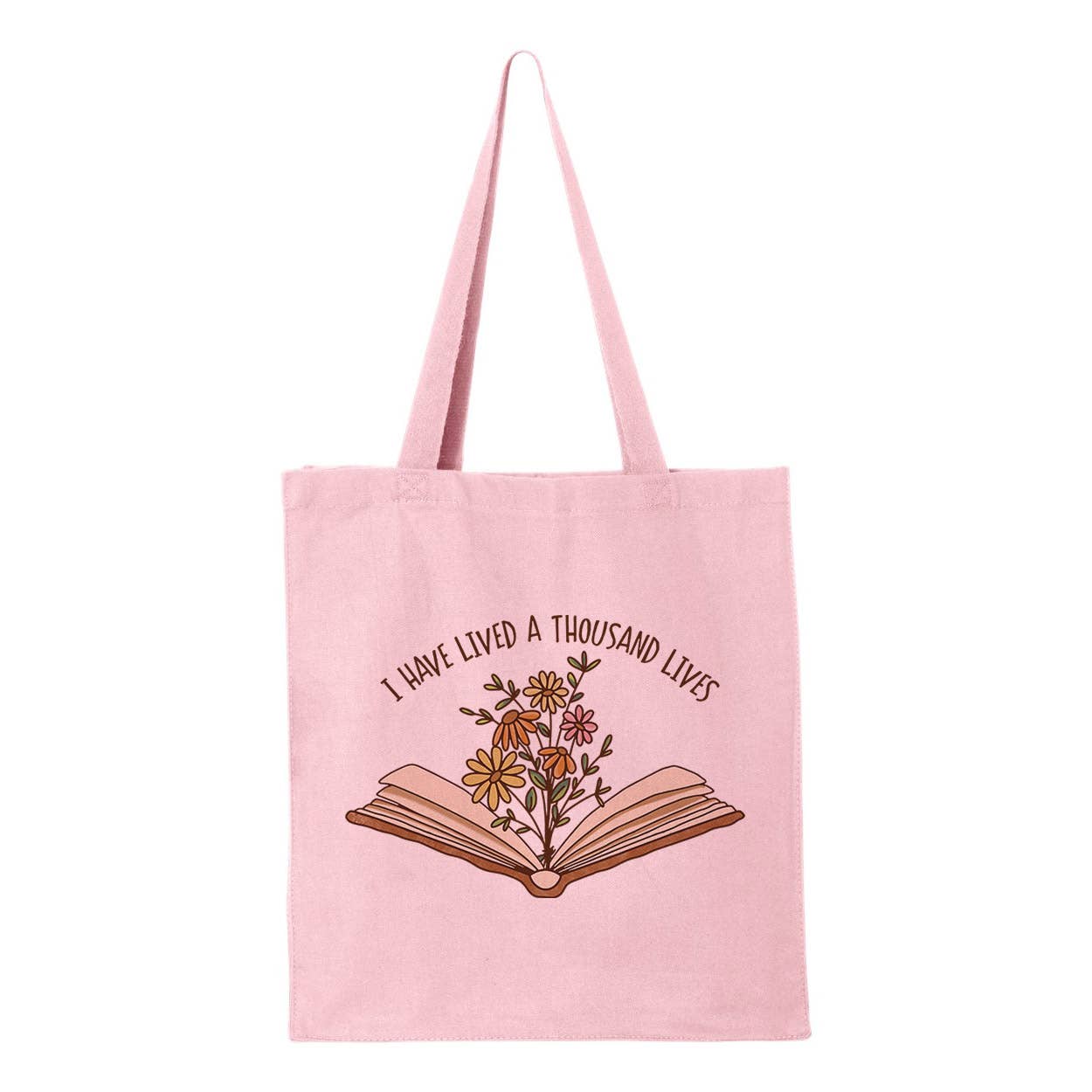 I Have Lived A Thousand Lives Tote Bag: Natural